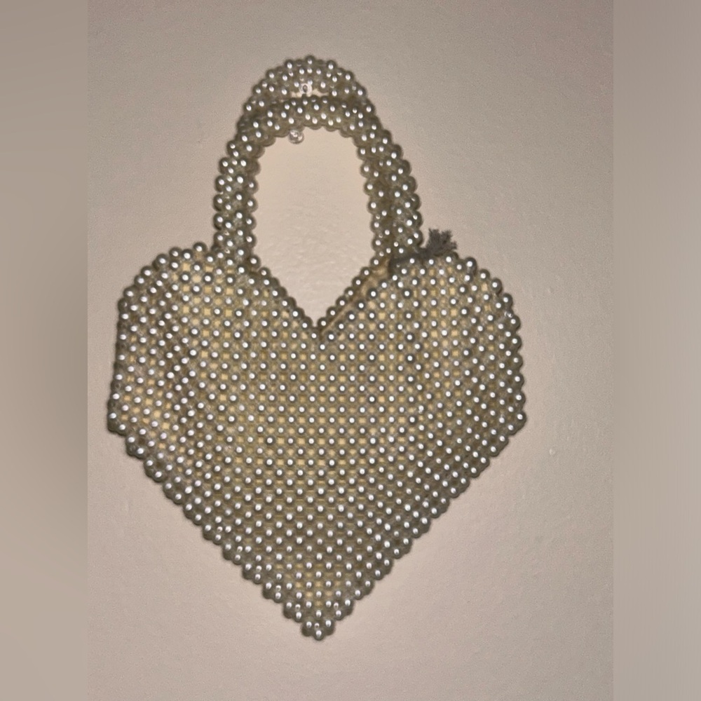 A New Day Pearl Heart Handbag